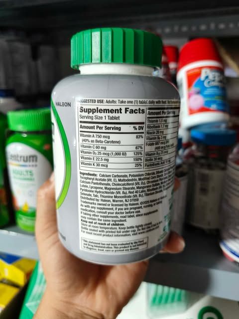 Vitamin Centrum Silver Adults 50+