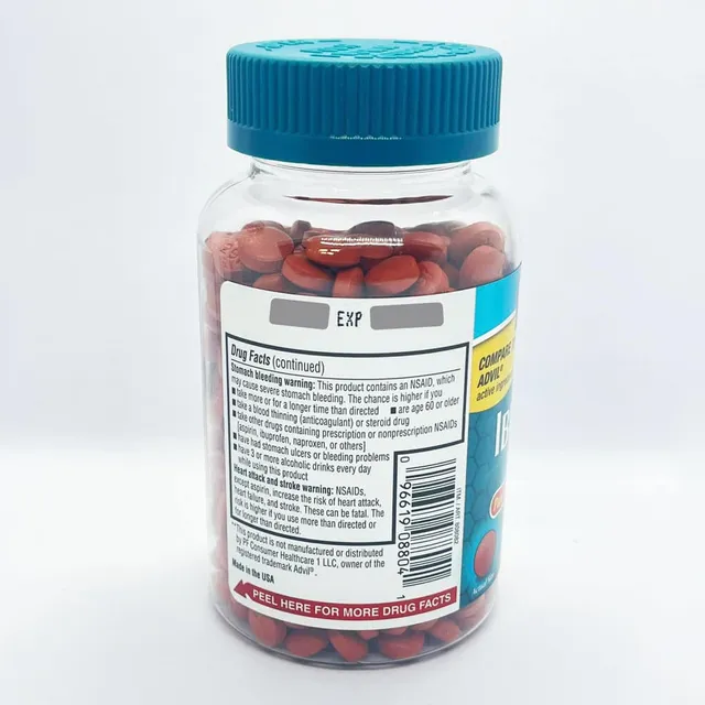 Vi&ecirc;n giảm đau hạ sốt Kirkland Signature Ibuprofen 200mg