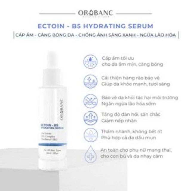 ECTOIN - B5 HYDRATING SERUM OROBANC