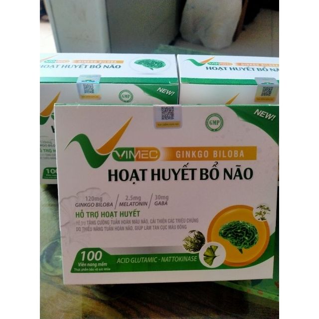 Hoạt huyết bổ n&atilde;o Vimec Ginkobiloba