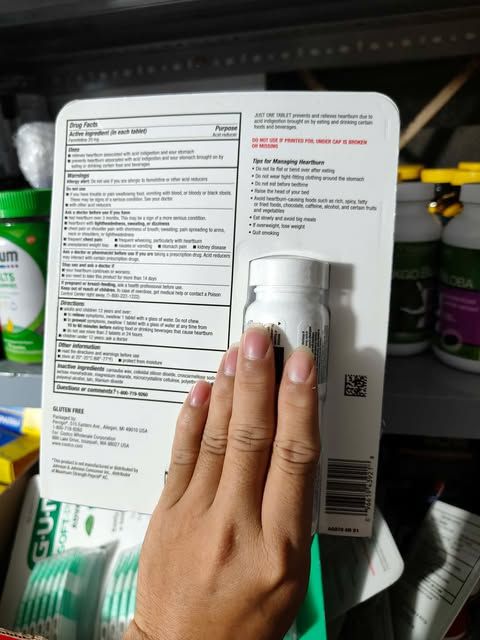 Vi&ecirc;n uống kiểm so&aacute;t Axit dạ d&agrave;y Kirkland Signature - Hỗ trợ ti&ecirc;u h&oacute;a