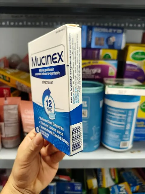 Vi&ecirc;n uống Mucinex 600mg