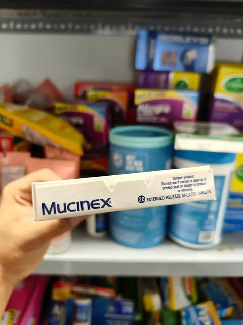 Vi&ecirc;n uống Mucinex 600mg