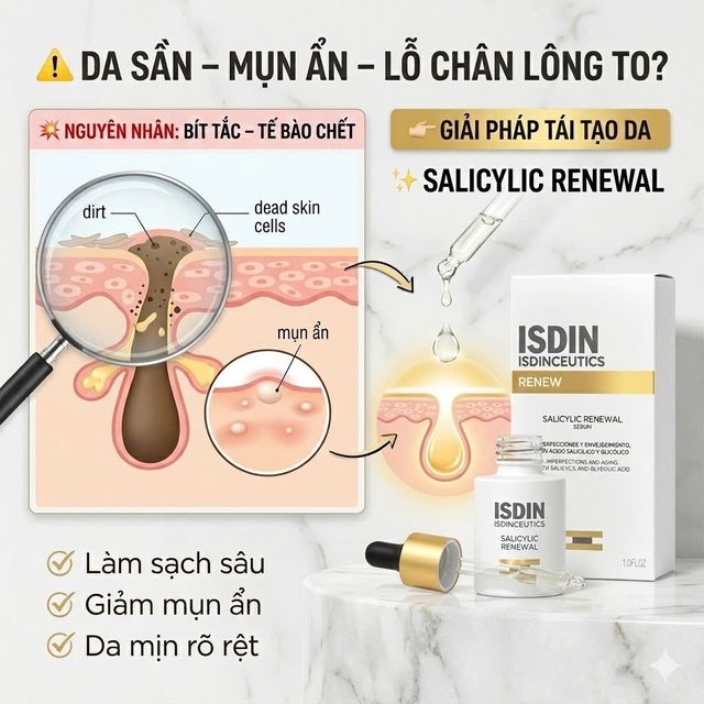 Serum T&aacute;i Tạo Da ISDIN Ch&iacute;nh H&atilde;ng