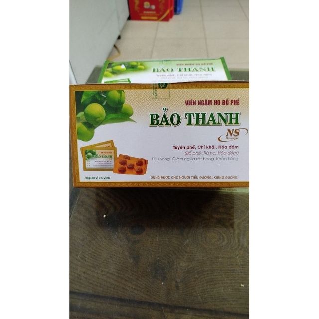 Bảo Thanh vi&ecirc;n ngậm kh&ocirc;ng đường