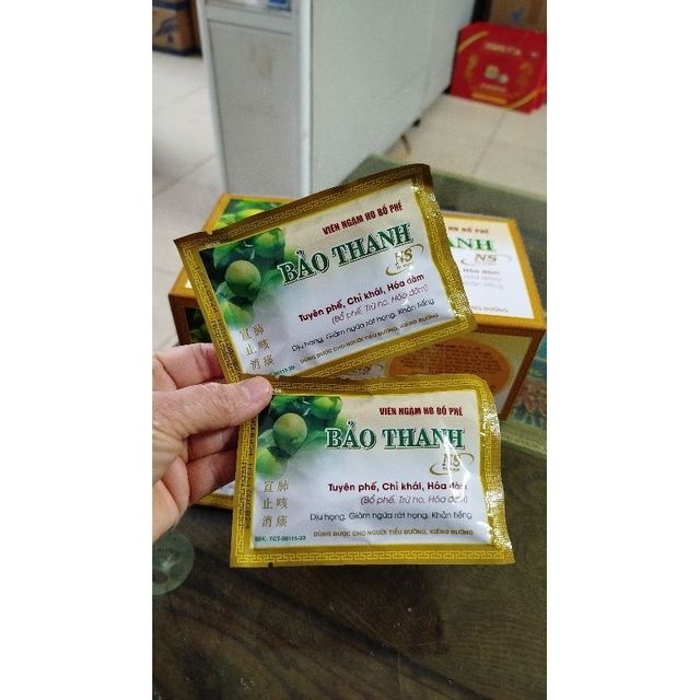 Bảo Thanh vi&ecirc;n ngậm kh&ocirc;ng đường
