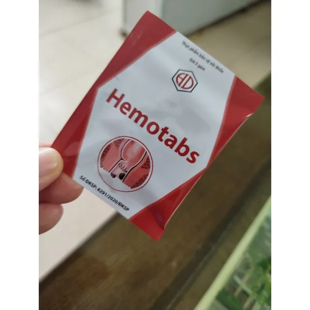 Hemotabs hộp 15 g&oacute;i