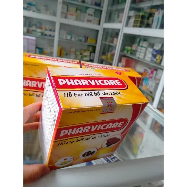Pharvicare hộp 10 vỉ &times;10 vi&ecirc;n