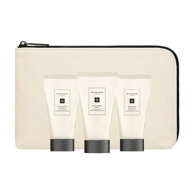 Set Kem Dưỡng Da Tay K&egrave;m T&uacute;i Jo Malone Hand Cream Trio
