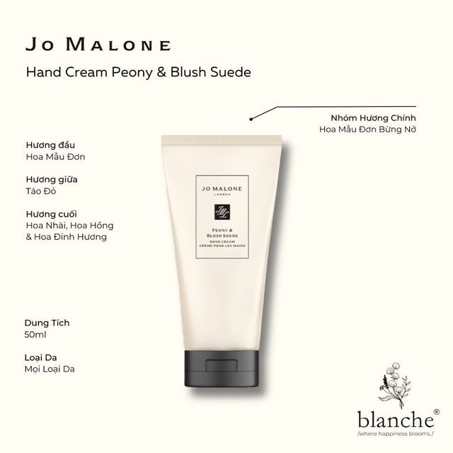 Kem Dưỡng Da Tay Jo Malone Peony