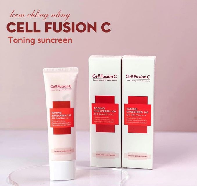 D&ugrave;ng Kem Chống Nắng Cell Fusion