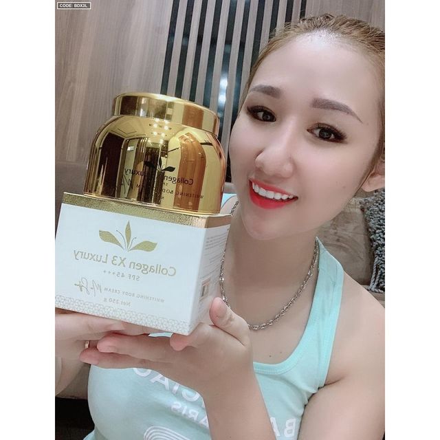 Kem Dưỡng Trắng Da Collagen X3 Luxury