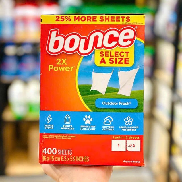Giấy thơm Bounce của Mỹ 320 tờ