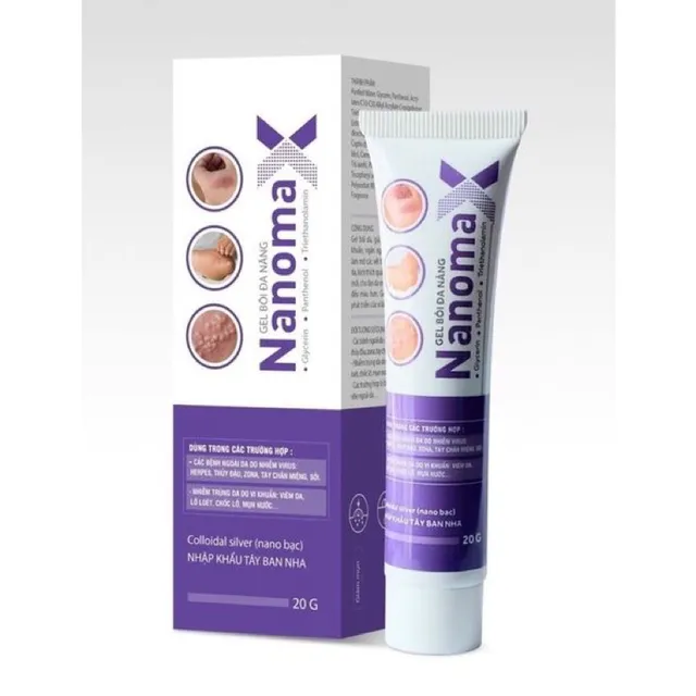 Gel b&ocirc;i đa năng Nanomax - 20g Application