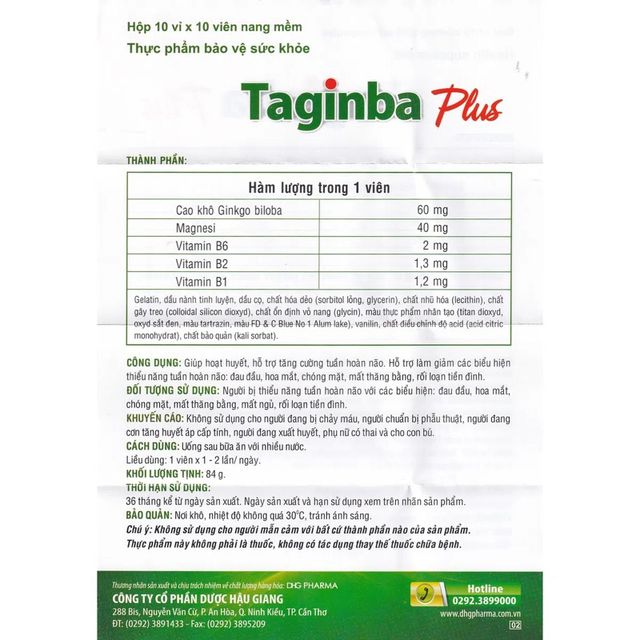 Taginba Plus