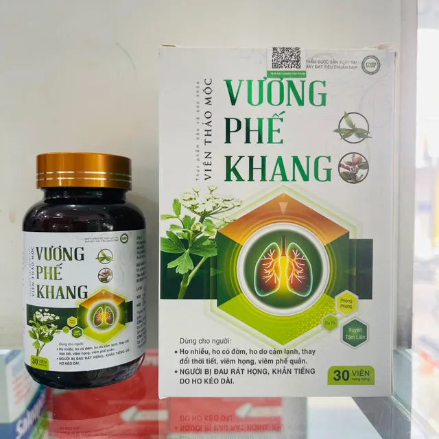 Vi&ecirc;n thảo mộc Vương Phế Khang