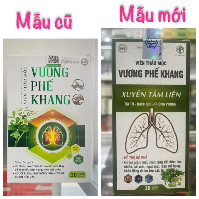 Vi&ecirc;n thảo mộc Vương Phế Khang