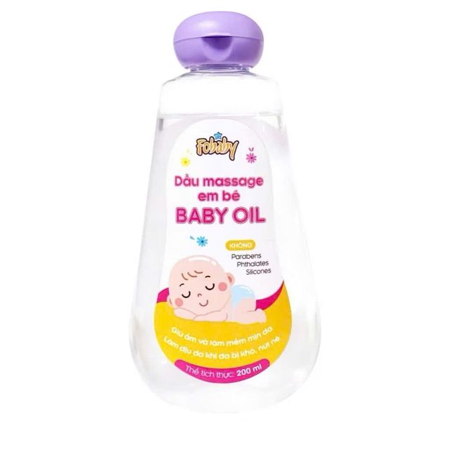 Fobaby Dầu Massage em b&eacute;