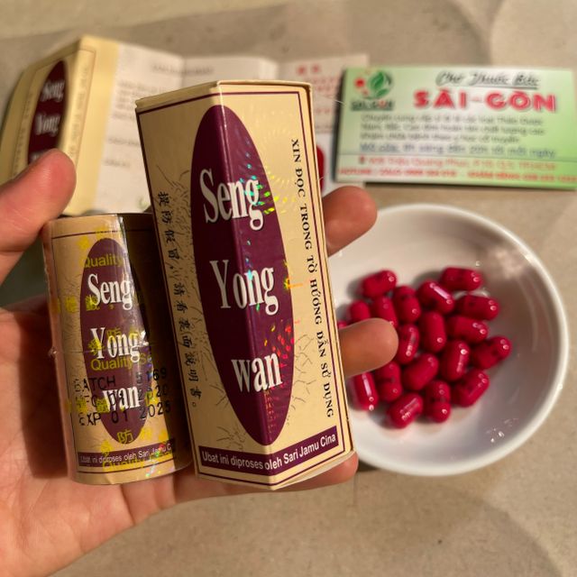 Vi&ecirc;n Uống Tăng C&acirc;n Seng Yong Wan