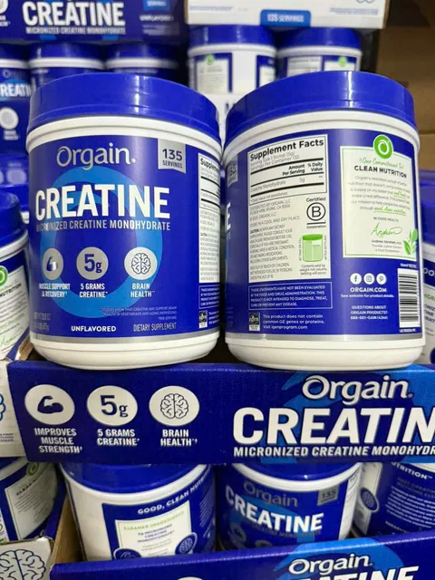 Bột Orgain Creatine