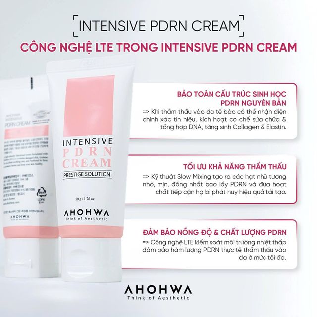 Ahohwa Intensive PDRN Cream cho mọi loại da