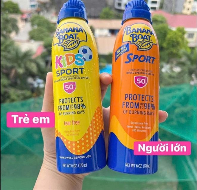 Lưu &yacute; khi sử dụng Xịt Chống Nắng