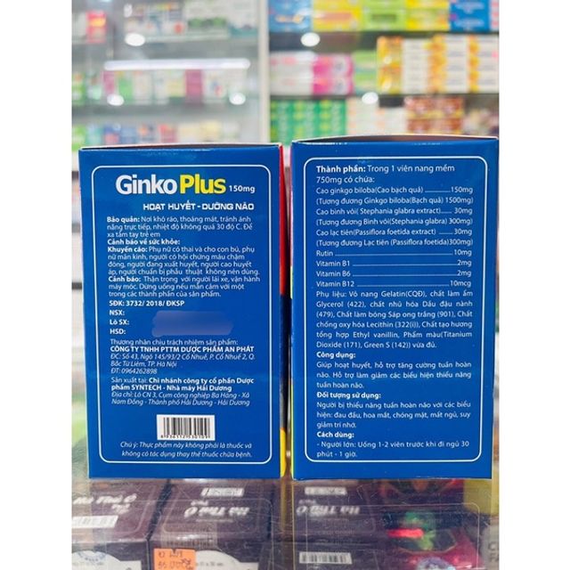 Ginko Plus 150mg