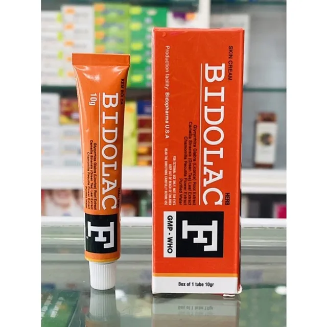 Kem b&ocirc;i da thảo mộc Bidolac F