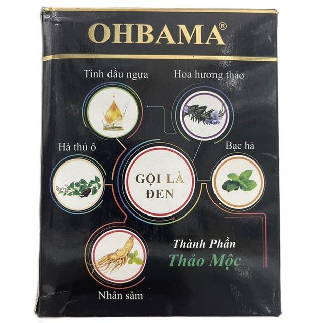 Gội l&agrave; đen OHBAMA 2