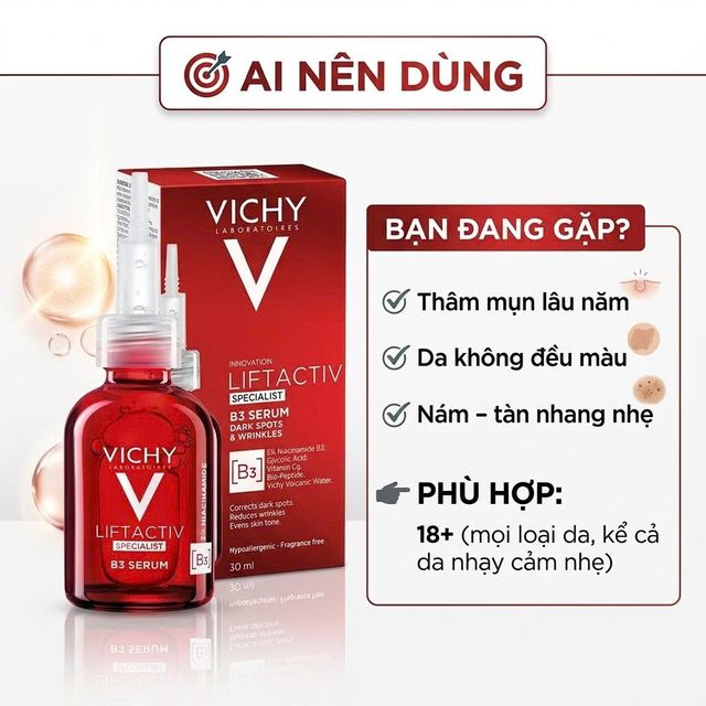 Vichy Liftactiv Serum Trong Quy Tr&igrave;nh Chăm S&oacute;c Da