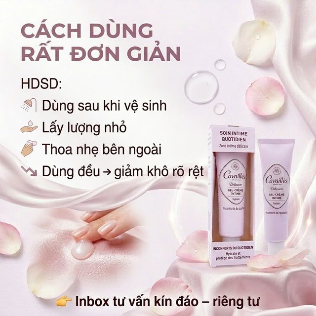 Gel Dưỡng Ẩm V&ugrave;ng Nhạy Cảm