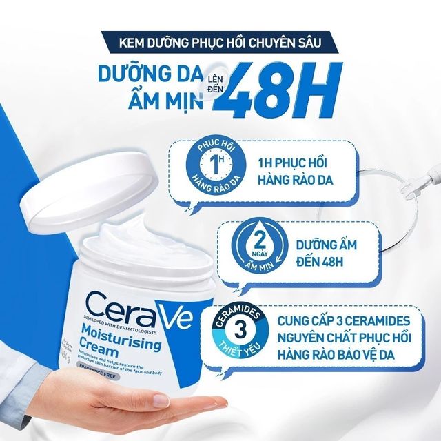 Set 2 Hộp Kem Dưỡng Cerave