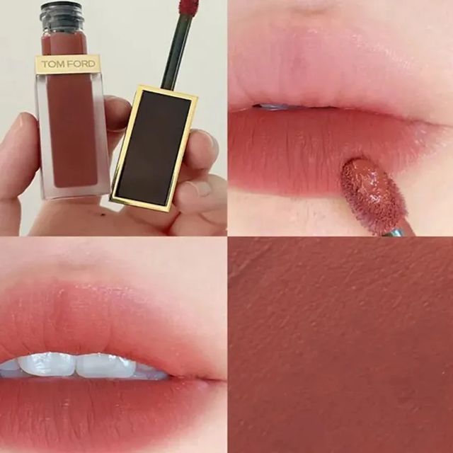 Son Kem Tom Ford TF Liquid Lip Luxe Matte 100 M&agrave;u N&acirc;u Đất