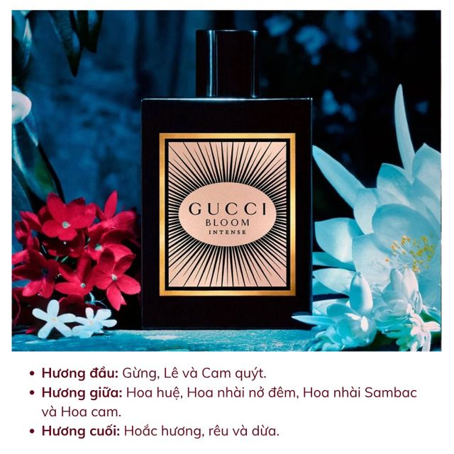 Hướng dẫn sử dụng Nước Hoa Nữ Gucci Bloom