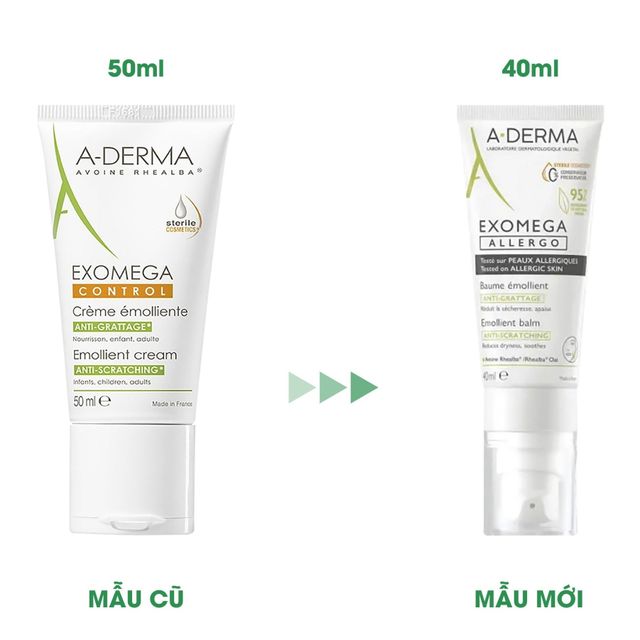 Kem Dưỡng Ẩm A-Derma Exomega Control