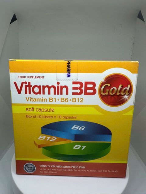 Vi&ecirc;n uống VITAMIN 3B Ph&uacute;c Vinh