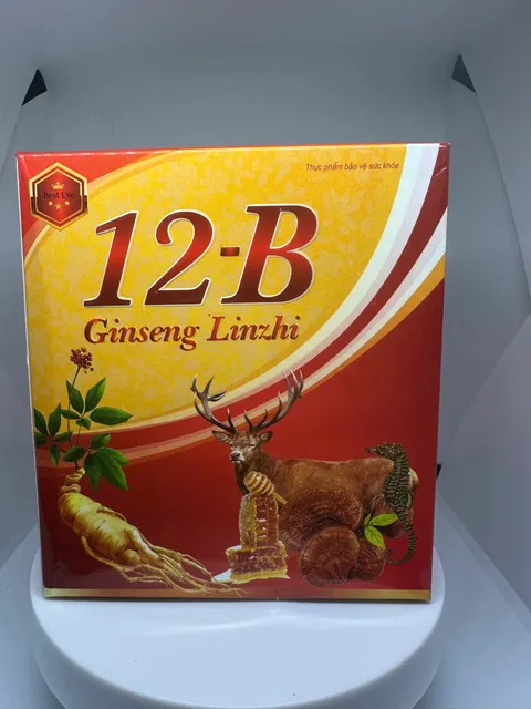 Th&agrave;nh phần Vi&ecirc;n uống 12B Ginseng Linzhi
