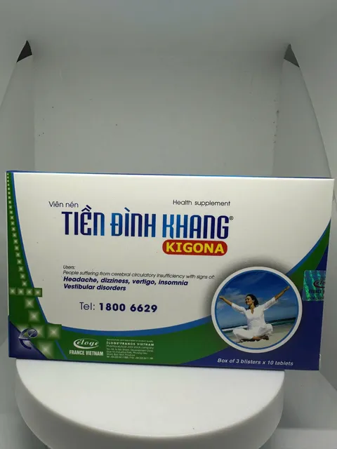 Tiền Đ&igrave;nh Khang Hộp 30 vi&ecirc;n