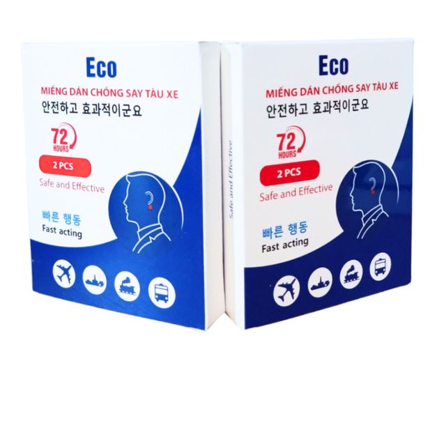 Miếng d&aacute;n chống say t&agrave;u xe Eco <span style=