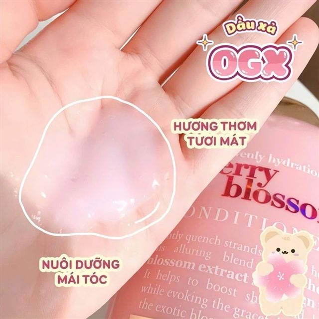 Dầu gội Biotin Cherry Blossom 385ml