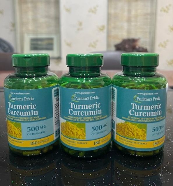 Vi&ecirc;n Uống Tinh Nghệ V&agrave;ng Puritan Pride Turmeric Curcumin
