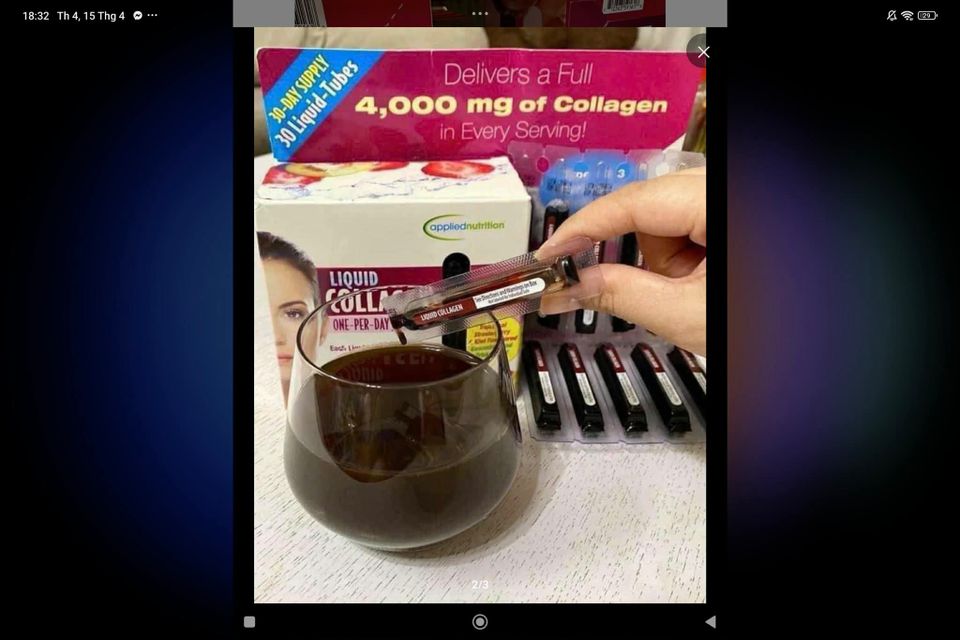 Liquid Collagen One-Per-Day Drink Mix
