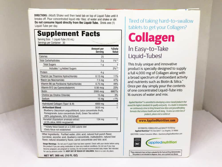 Collagen Usage