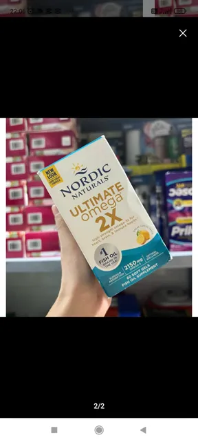 60 Vi&ecirc;n 2150 mg Nordic Naturals Ultimate Omega 2X