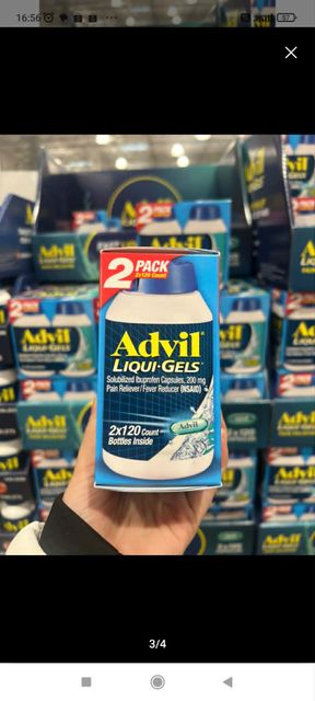 Vi&ecirc;n uống giảm đau hạ sốt Advil