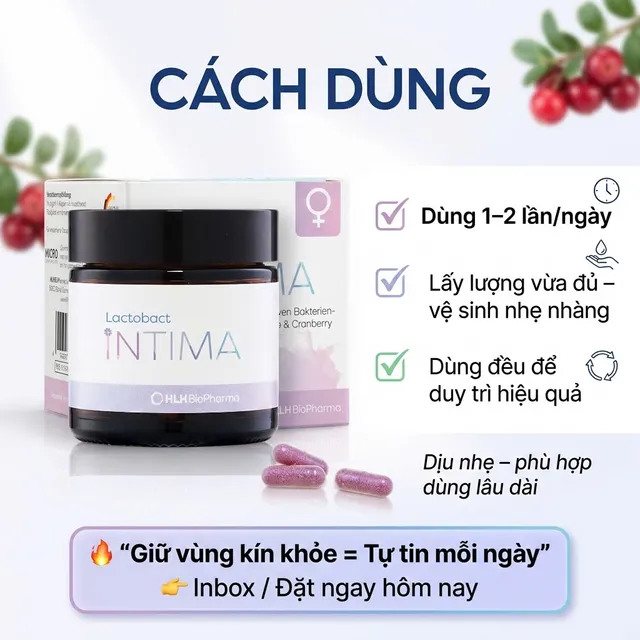 Vi&ecirc;n Uống Lợi Khuẩn Phụ Khoa