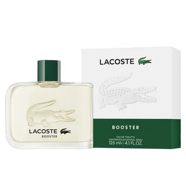 Thiết kế chai nước hoa Lacoste Booster EDT