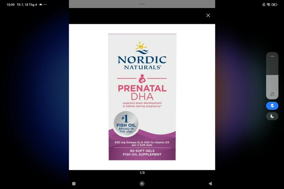 DHA Bầu Nordic Naturals