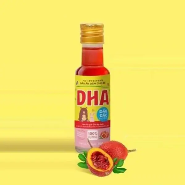 Dầu ăn cho b&eacute; thương hiệu DHA