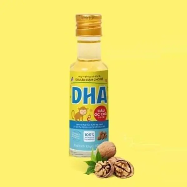 Dầu ăn cho b&eacute; thương hiệu DHA